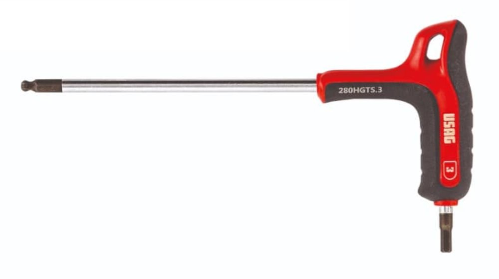 Ključ imbus 2,5 mm sa T ručkom dužine 133 mm 280 HGTS USAG