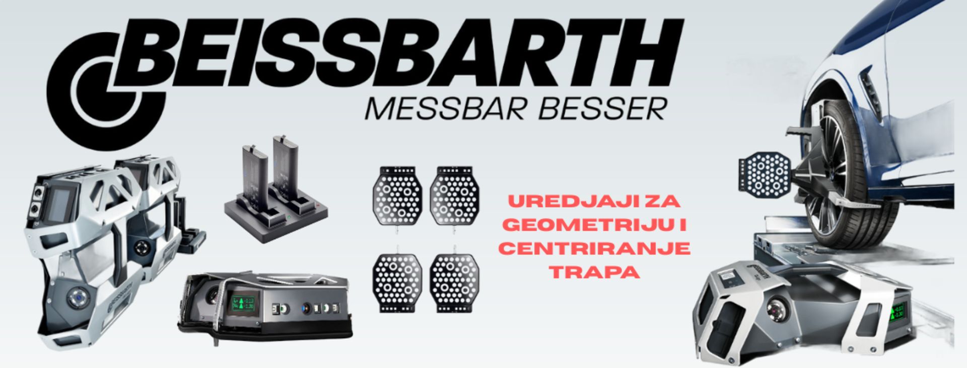 Beissbarth - uredjaji za geometriju i centriranje trapa