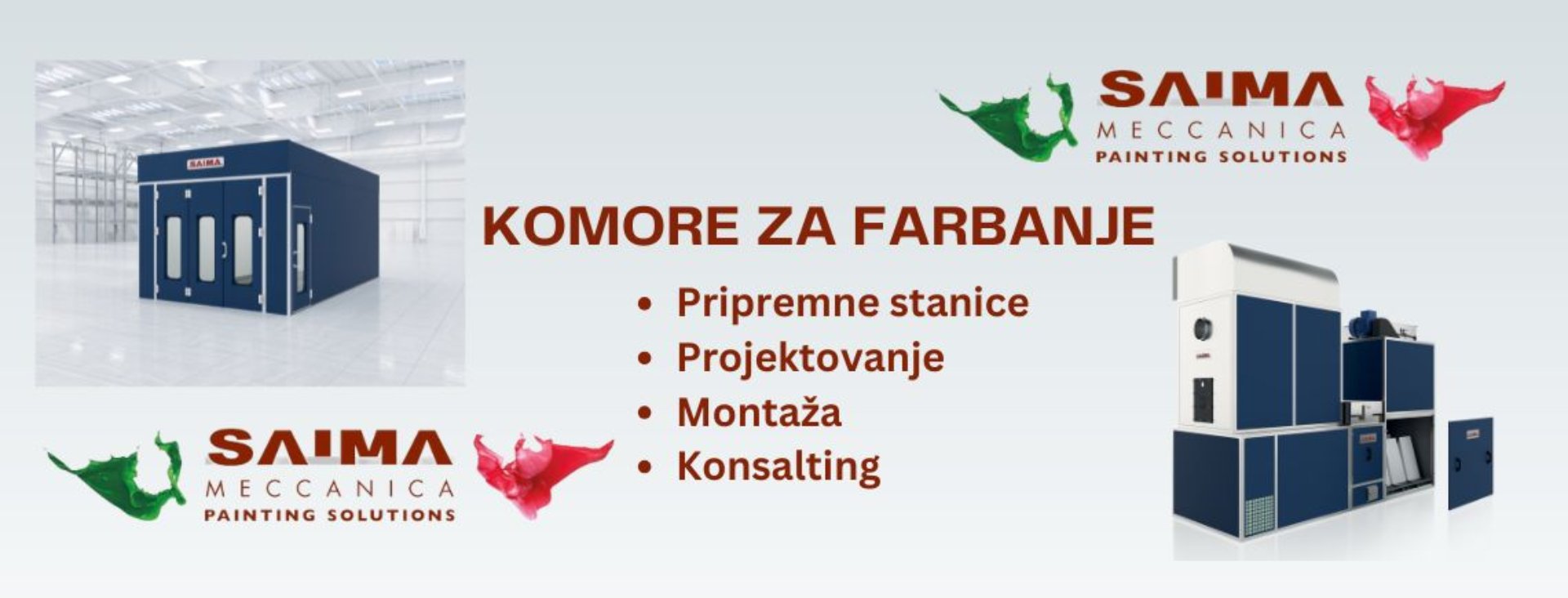 SAIMA - komore za farbanje